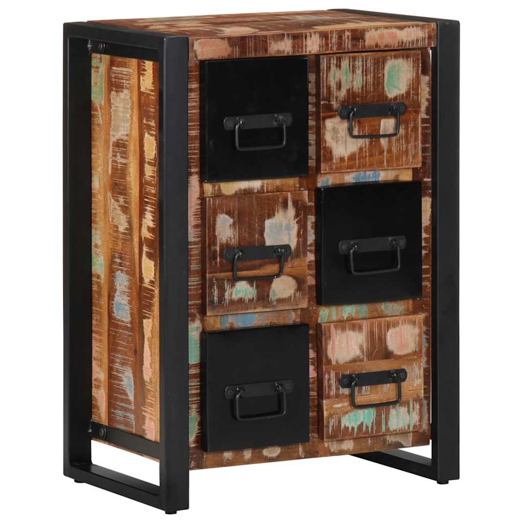 Sideboard 50 x 35 x 70 cm Solid Reclaimed Wood