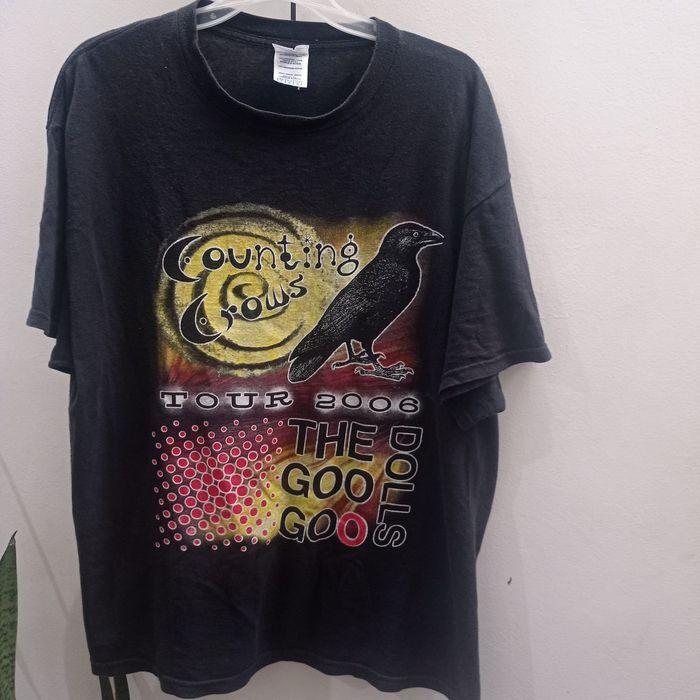 Counting Crows Colabs Tour 2006 With Goo Goo Dolls Cotton Unisex Tshirt KH6554 XXXL