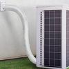 Insulated Air Conditioning Pipe Sleeve Zipper Design Aluminum Foil Lining Weather Resistant Cover for Outdoor Unit
