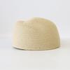 Cappello a cloche di paglia Berretto estivo Cappelli da sole Fedora retrò giapponese per il giardinaggio Moda hostess Cappelleria Fascinator Cappello da pittore di design
