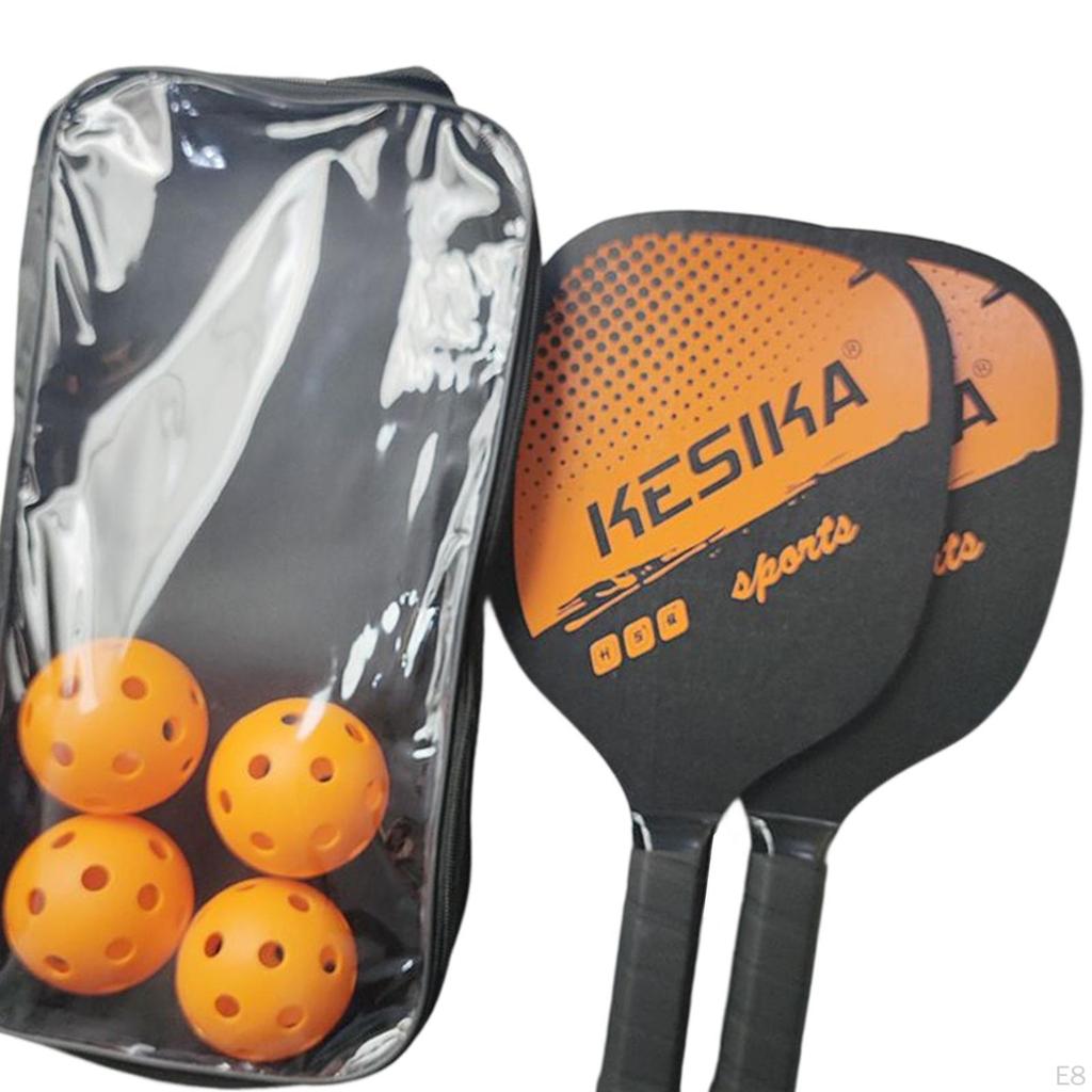 Racket 2 Rackets Storage Bag Comfort Grip for Beginners Outdoor