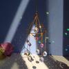 Shiny Prism Rack Ball Wind Chimes Home Balcony Window Car Room Decoration Gift