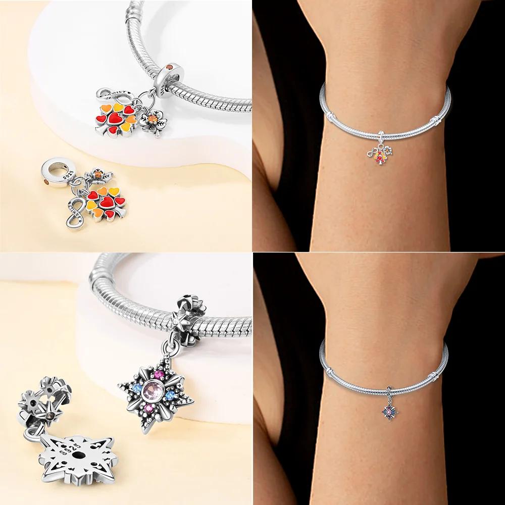 Stylish Charms Originales Tree Of Life Classic Key Beads For Charms Copper Bracelet Jewellery Crafting Women'S Gift