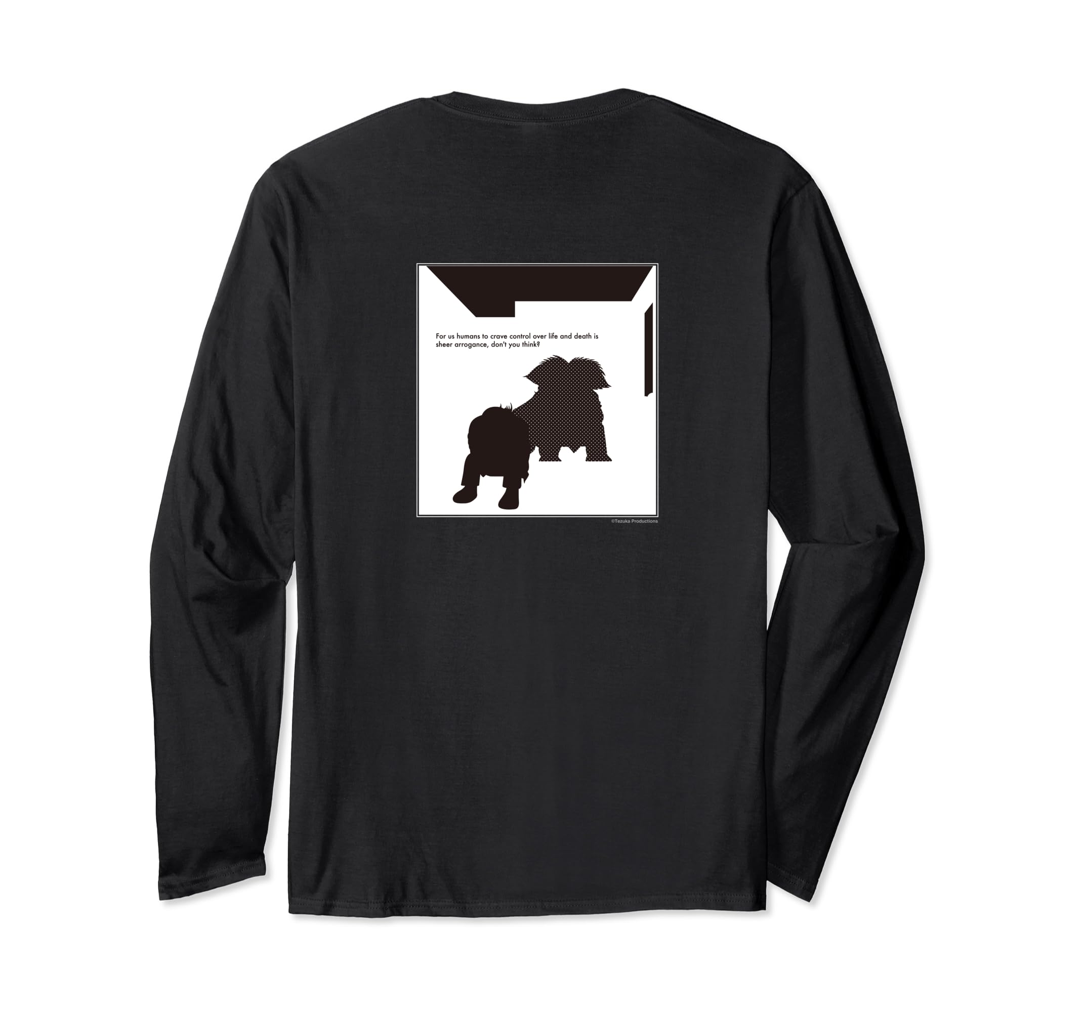 

Знаменитая сцена из Блэк Джека ( Иногда как жемчуг ) (С) Футболка с длинным рукавом TEZUKA PRODUCTIONS