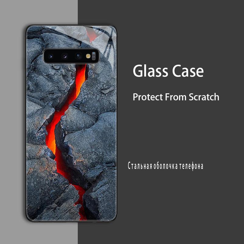 For Samsung S10 5G Case Cover Tempered Glass Case Coque For Samsung Galaxy S10e S10 S20 FE Ultra Plus S 10 Lite Protect Case