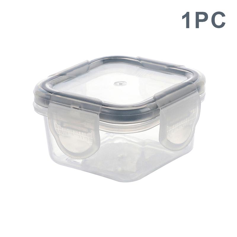 1/7Pcs Candy-Colored Mini Sealed Storage Box For Storing Hamster Snacks And Separating Condiments - Portable