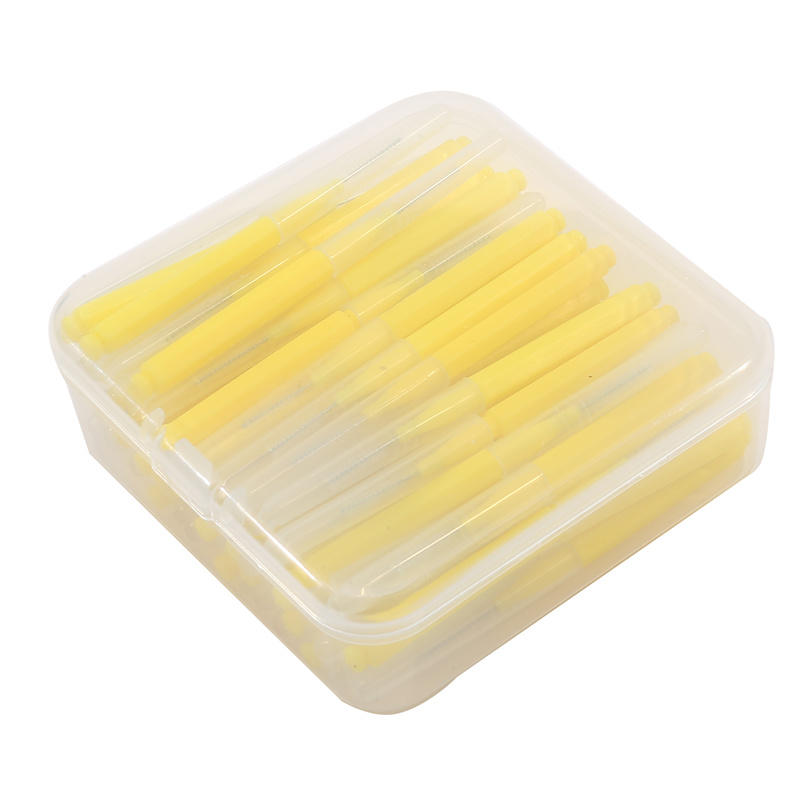 50 pièces Brossettes Interdentaires Brosse Dentaire Entre les Dents Pour Nettoyage Dentaire Orthodontique Outils de Nettoyage Entre les Dents Brossettes Micro Douces