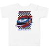 JG Infinite Retro Racing 300zx GTO Racecar 90s JDM Japanese Tuner Drift Race Toddler Short Sleeve Tee