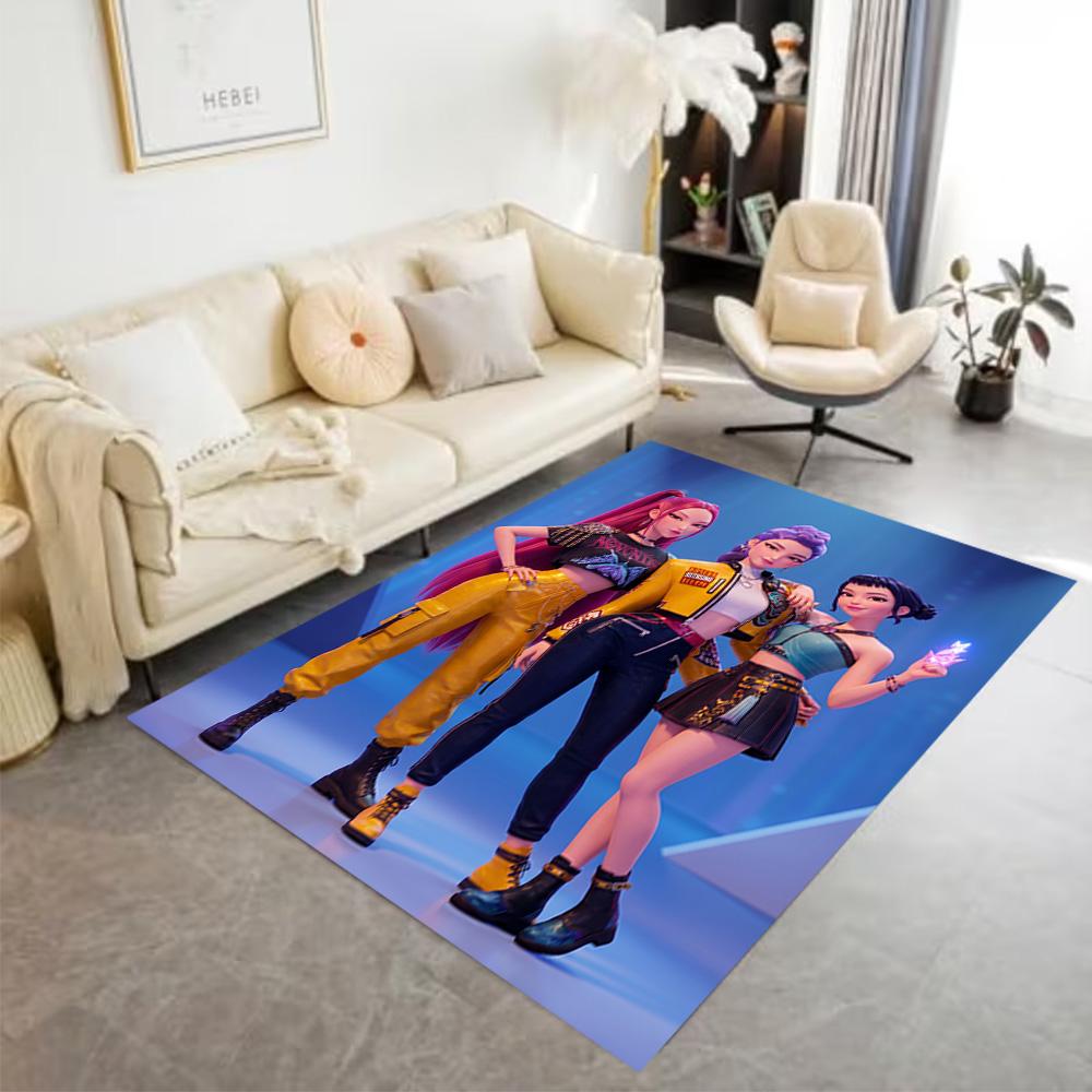 Dance Party Stars Area Rug Perfect for Playrooms Bedrooms Outdoor Decorate room Antislip Carpet Anime Office Decor Perfect Gift for Friends & Family