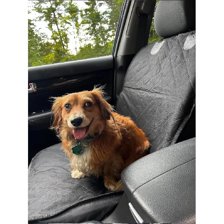 Dog Car Seat Covers 100% Waterproof Pet Cats Carrier Mat Seat Cover for Cars Trucks and SUV Front Seat Dog Accessories