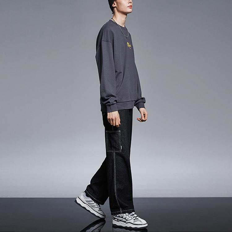 Li Ning X Star Wars Pullover Hoodie Men hoodies Black Pine-Grey AWDR285-3