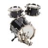 Miniature Drum Model Metal Jazz Drum Model Ornament Miniature Musical Instrument Drum Set for Teache