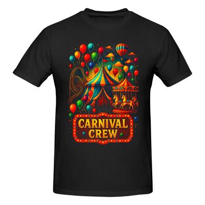 1 Piece Carnival Crew Carnival Party Matching Fun Novelty 100 Cotton Tshirt Carnival Crew Tees Tops For Unisex