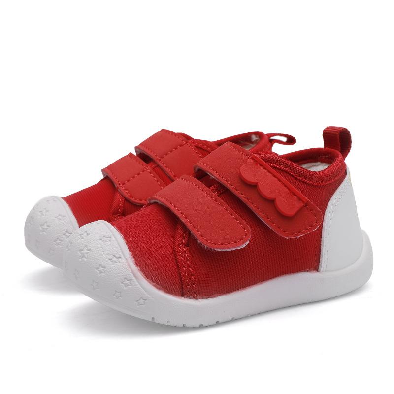 

Children s sports shoes boys and girls shell head board shoes 2025 spring and autumn new mesh casual shoes soft-soled outdoor shoes 20 красный