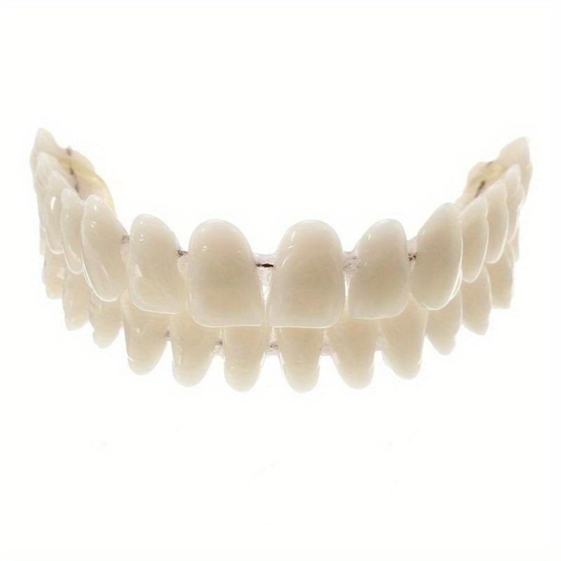 28PCS/S False Teeth Set Professional Preformed Dentition Oral Dentist Tool Resin Teeth Upper Lower Shade Denture Model