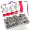 660-piece Stainless Steel M3 Hexagon Socket Screw Kit - M3x6mm-35mm Bolts, Nuts, Washers for DIY Hardware Projects