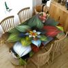 Flower Pattern Tablecloth Room Dining Table Coffee Table Party Wedding Decoration Washable Antifouling Tablecloth Picnic Mat