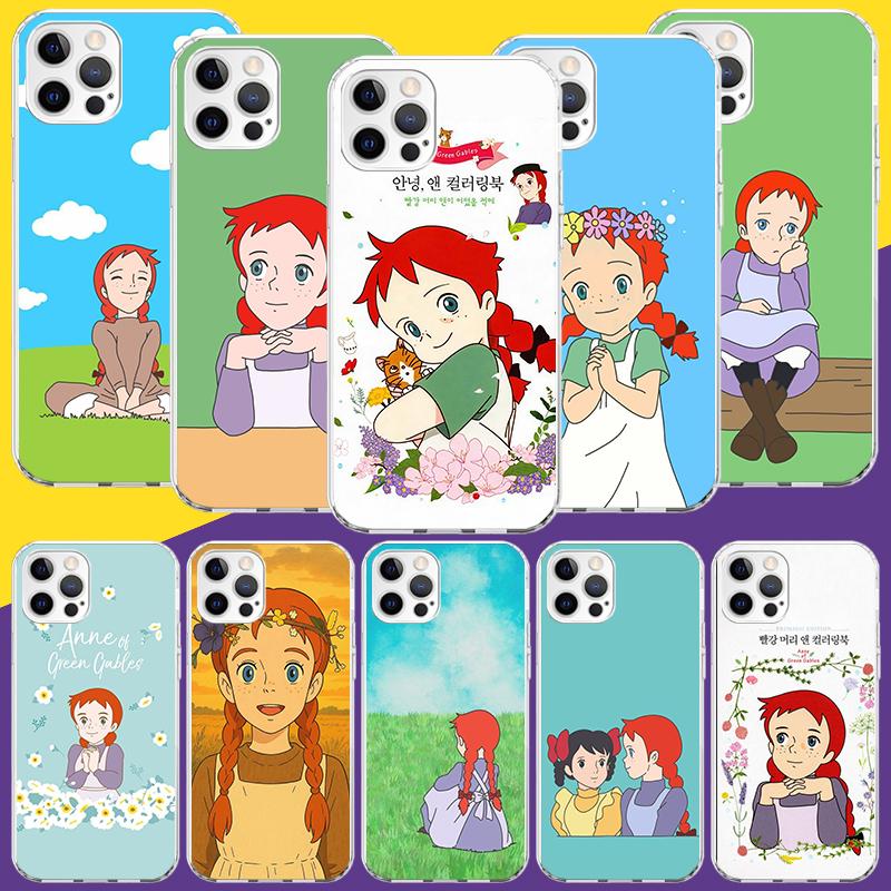 A-Anne Of Green Gables Shirley Phone Case For iPhone 18 17 Air 16 15 Plus 11 14 Pro Max 13 Mini 12 7 8 + SE Pattern Art Customized