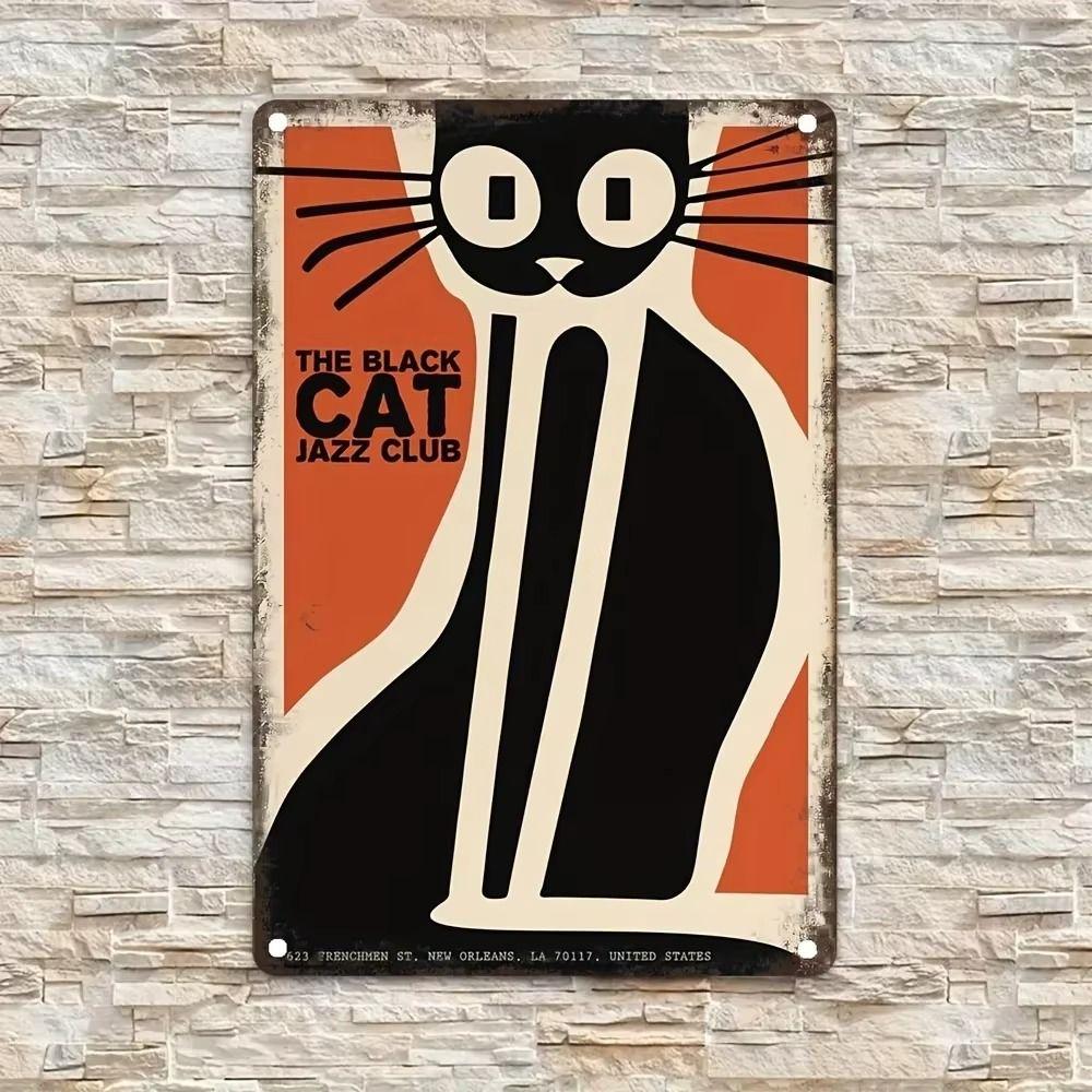 Vintage Metal Tin Sign Folk Art Wall Decor 20x30cm
