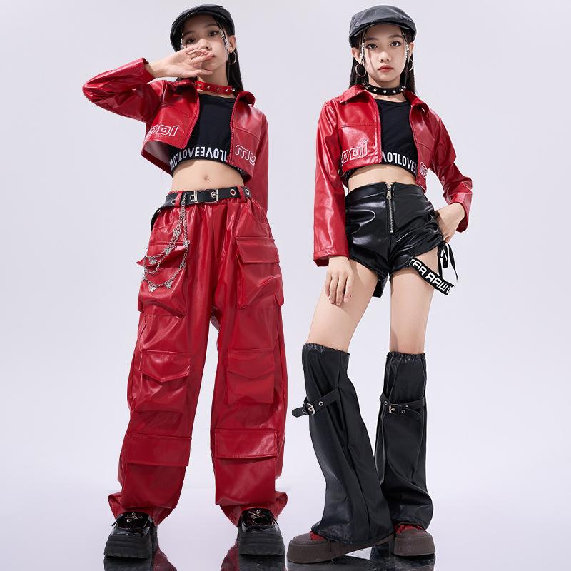 Jazz Dance Costumes Girls Trendy Cool Fashion Children'S Catwalk Jazz Girl Group Dance Costumes Children'S Street Dance Costumes 180cm