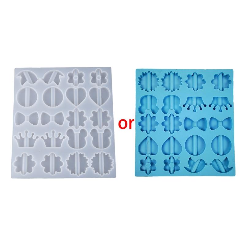 

Straws Decoration Buckle Epoxy Resin Mold Handmade Ornaments Silicone Mould