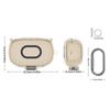 Earphone Skin Soft TPU Housing Case Dustproof Water Resistant Guarding Against Protective Cover Damage Prevention Sleeve