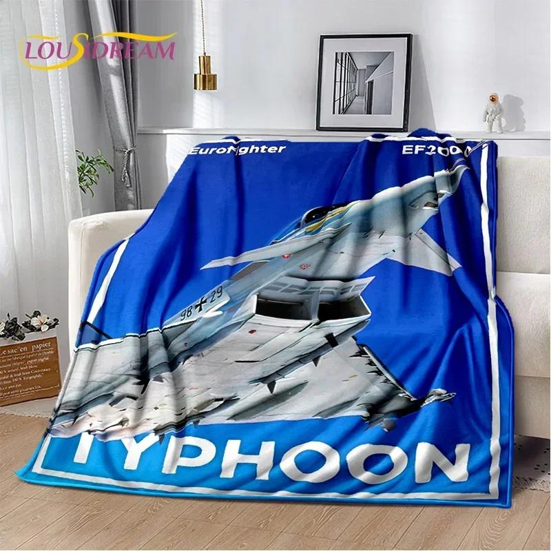 29 Style Space Spitfire Aircraft  Air Force Jet Fighter Cartoon Blanket,Soft Throw Blanket for Home Bedroom Bed Sofa Cover Child