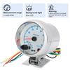 Tachometer LED Shift Light 0-8000 RPM 3.75" 12V Car Tachometer Gauge With LED Shift Light Car Tachometer Gauge