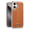 Suitable for Apple 16ProMax Phone Case, Python Skin Pattern IPhone15pro High-end 14 Full Package 13p Anti-drop 12