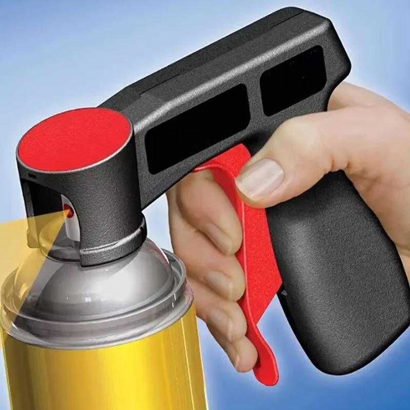 General reusable spray gun nozzle, 1 portable spray handle, automatic spray painting device for applying car color film