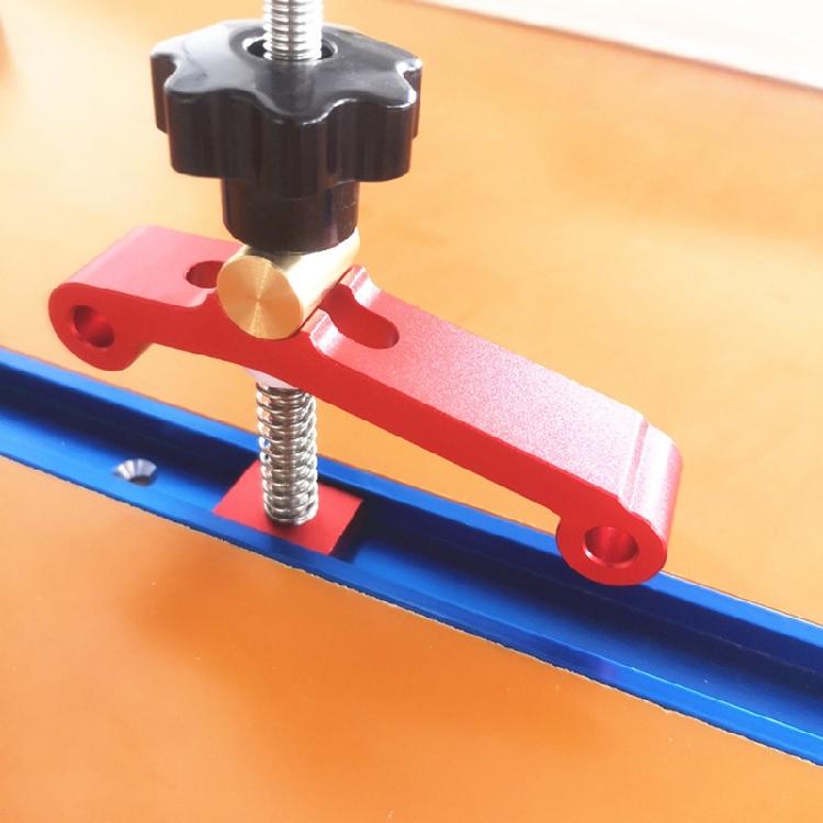 Universal Woodworking Quick Acting for T Slot Block Clamp Pressboard T-Track Cla