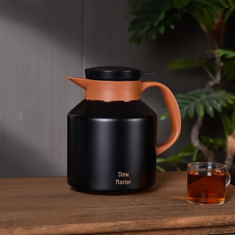 Mendashi Smart Temp Display Vacuum Insulated Tea Brewing Pot 1700ml
