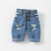 Fashion Denim Long Pants Doll Leggings For 1/11 OB11 Dolls for 1/12 Mini BJD Doll Casual Wears Pants Clothes Doll Accessories