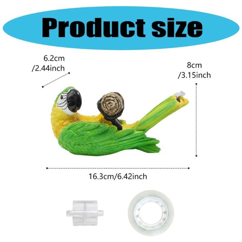 Cartoon Bird Tape Dispenser Resin Tape Dispenser 0.98inch Tape Cutter For Scrapbooking Carton Packaging Box Sealing