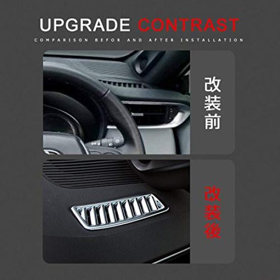 Onami Toyota Harrier 80 Series Air Conditioning Vent Frame Front Air Conditioning Vent Interior Panel Air Outlet Panel Cover Interior Parts