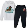 FNAF Five Nights At Freddys Sweatshirt Set Fleece Kids Sweatpants Boys Jacket Girls Clothes Spring Autumn Hoodie Birthday Gift