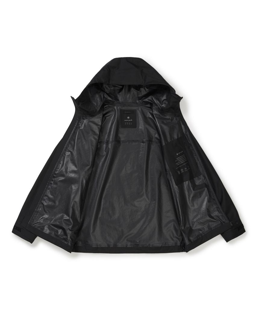Snowpeak Apparel Dri-Peak Lightweight 3L Waterproof Jacket (S26Zmpjk06) Black