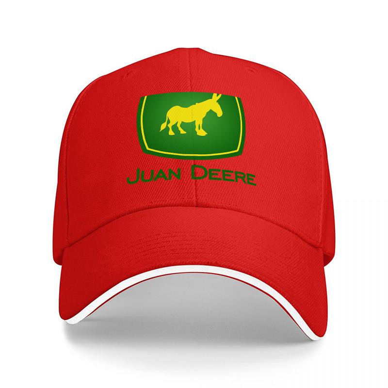 

Juan Deere Logo Baseball Cap Black with Green and Yellow Horse Design Classic Adjustable Hat for Outdoor Enthusiasts Adjustable