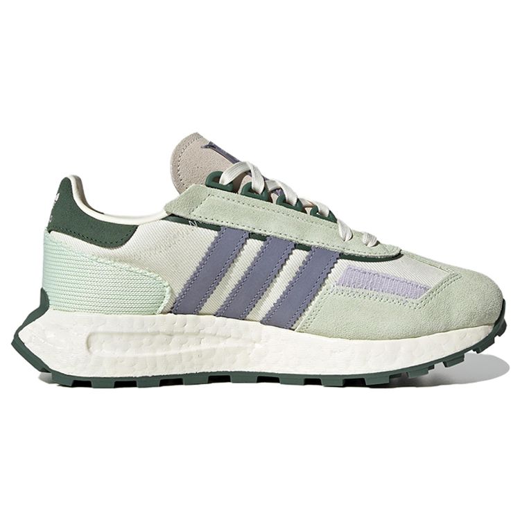 Adidas Retropy E5 Light Green Purple Women Sneakers Cloud-White IE1925