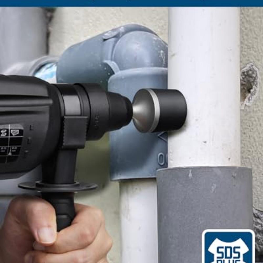 Power Tool Rubber Hammer Vibrator Attachment for Tile Laying and Sealing Tasks with Hardened 40CR Material Shank