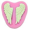 Sweet Fairy Angel Wings Fondant Mold Silicone Bread Mold Sugar Cake Embossing Process Silicone Baking Mold Wholesale
