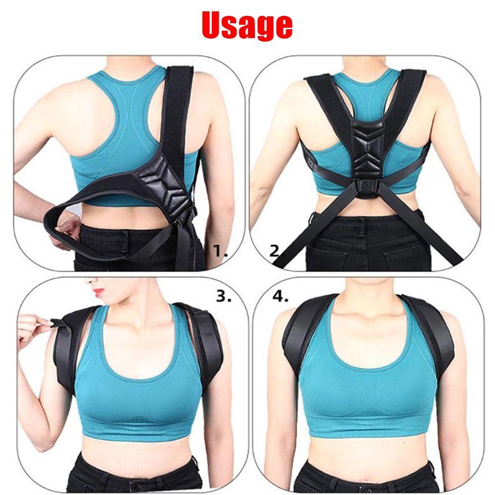 Correction Belt Shoulder Corset Shoulder Brace Adjustable Neck Brace Back Posture Corrector