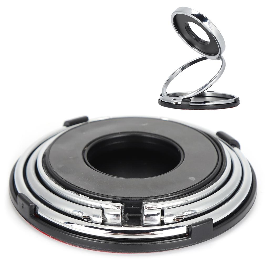Magnetic Phone Car Holder Windshield Foldable Ring Phone Mount 180 degrees  Rotation Ring Phone Stand for Desk