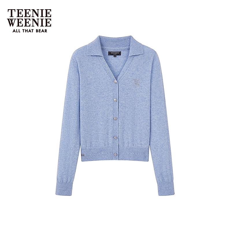 Teenie Weenie Women's V-Neck Knit Cardigan