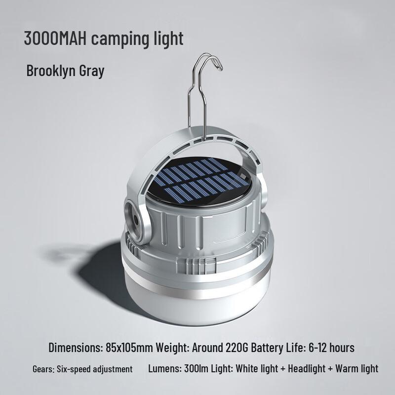 Portable Solar LED Camping Lantern