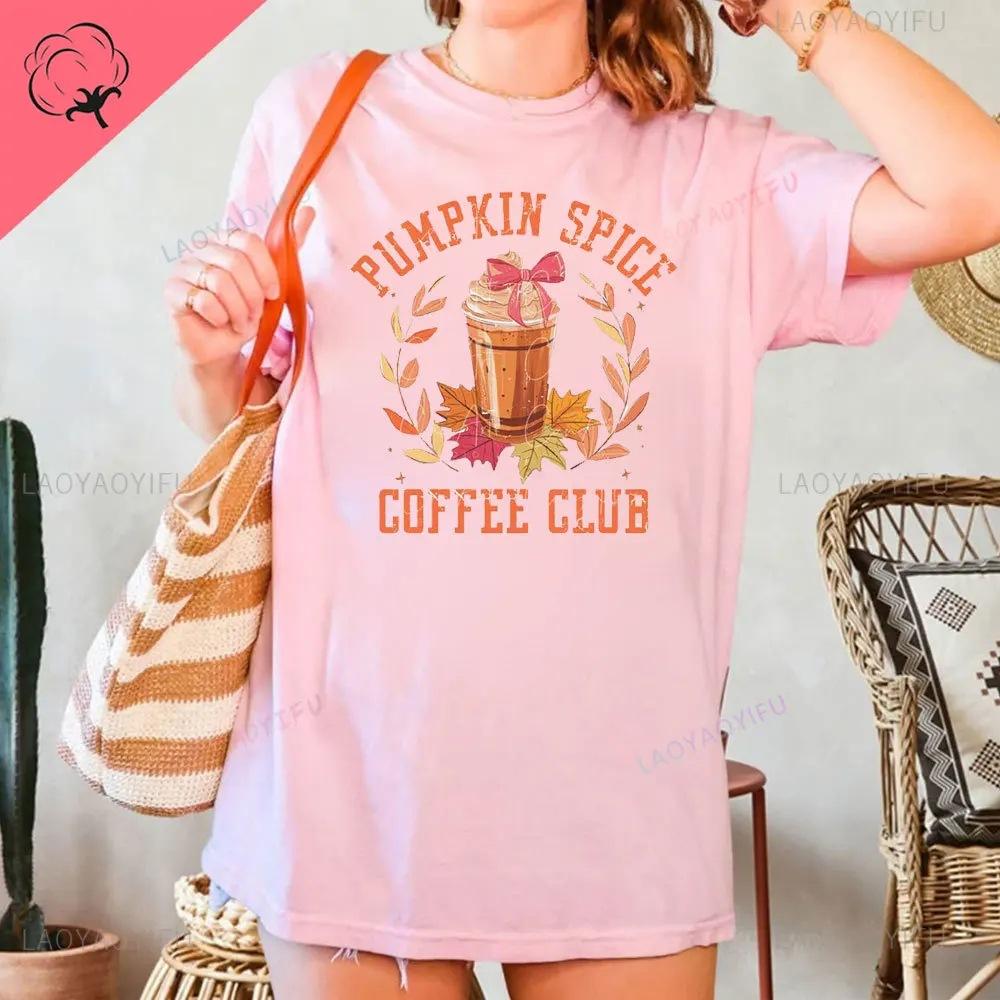 Coffee Club Lover Shirt Coffee  T-Shirt Coffee-Lover G Graphic T Shirts Women Clothing Tops Aesthetic Clothes
