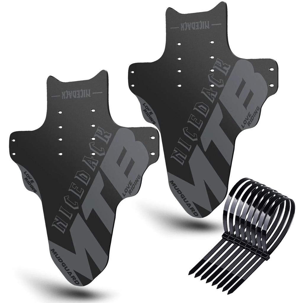 2PCS New 2022 Mud MTB guard Bicycle Mountain Road Bike Fenders Wings Cycling bike front fender cool Bicycle Accessories