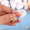 Sea Creature Phone Hanging Rope Keychain Mobile Phone Chain Fish Phone Chain  Telephone Jewelry