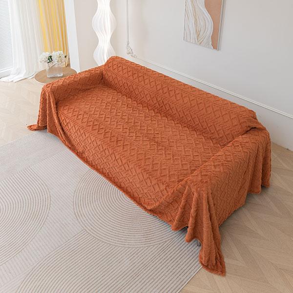 

Меховой декоративный чехол для подушки, наволочка для дивана, плюшевая наволочка, украшение для гостиной, скандинавские наволочки для объятий, домашний декор 180*130cm оранжевый