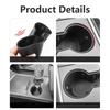 Water Cup Holder For Tesla Model 3/ Y 2025-23 Central Control Cup Holder Holder Protective Cover Interior Insert Storage Box